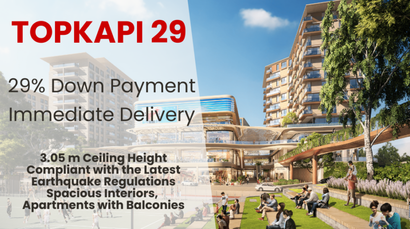 real estate Properties for Sale in Akzirve Topkapı 29 Project