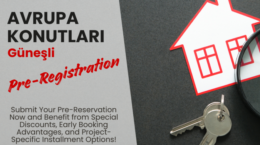 real estate Properties for Sale in Avrupa Konutları Güneşli Project