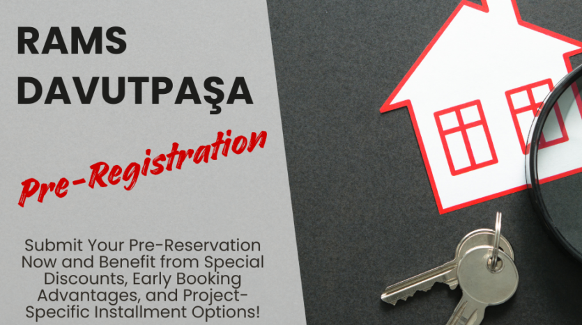 real estate Properties for Sale in Rams Davutpaşa Project
