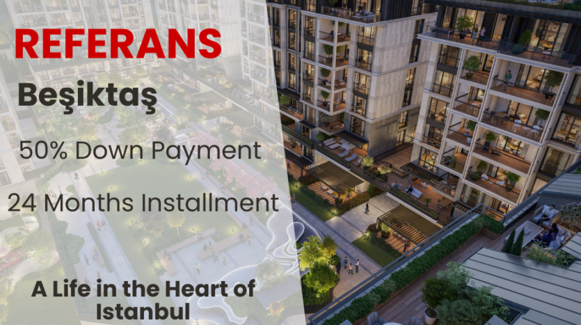 real estate Properties for Sale in Referans Beşiktaş Projects